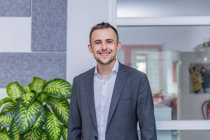 Max Prochazka, Geschäftsführer der Azubisäule GmbH & Co. KG